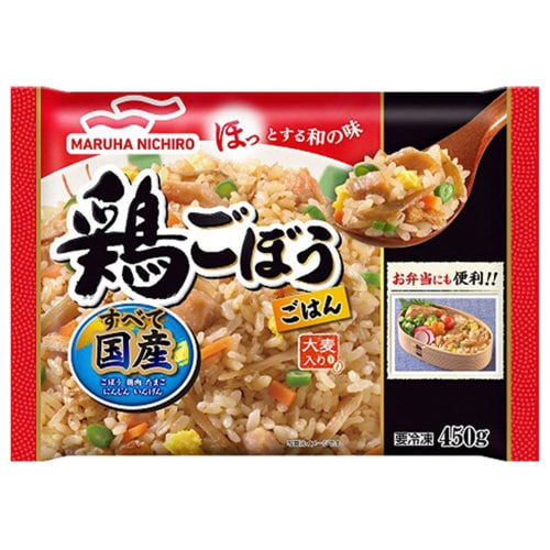 【冷凍】マルハニチロ 鶏ごぼうごはん450g12個