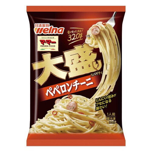 【冷凍】マ・マー 大盛りスパゲティ ペペロン14個