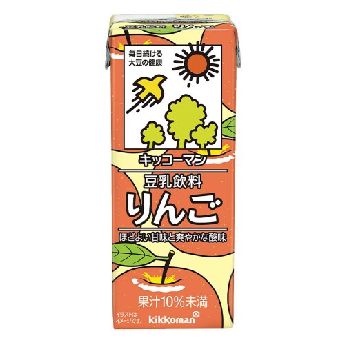 キッコーマンソイ 豆乳飲料りんご 200ml18本