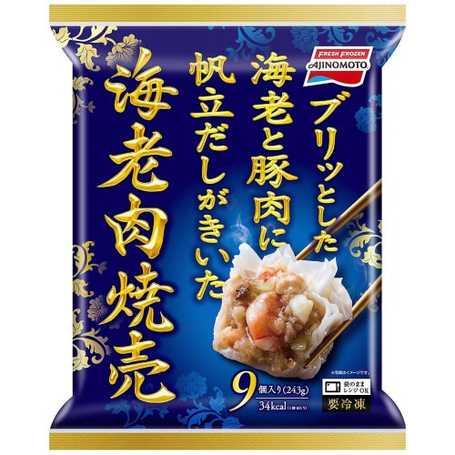 【冷凍】味の素 海老肉焼売 243g×5個