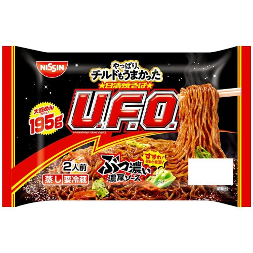 【冷蔵】日清 チルド 日清焼そばU.FO.8個