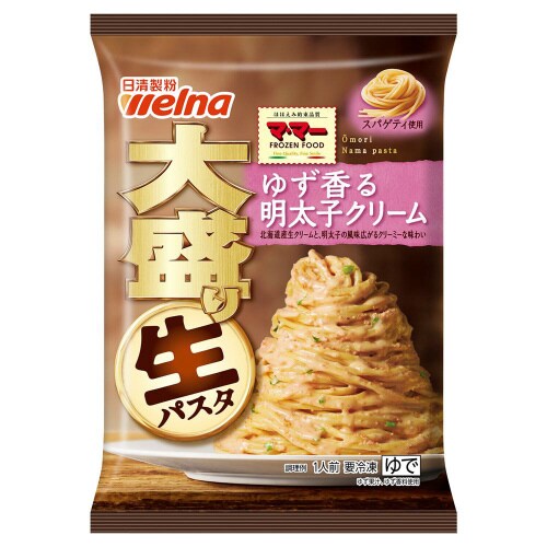 【冷凍】マ・マー大盛り生パスタゆず香る明太子14個