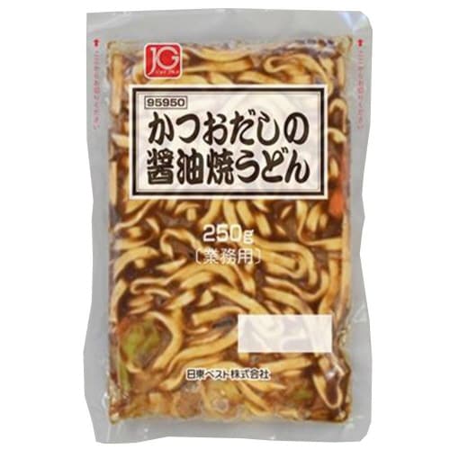【冷凍】日東 JGかつおだしの醤油焼うどん 20個