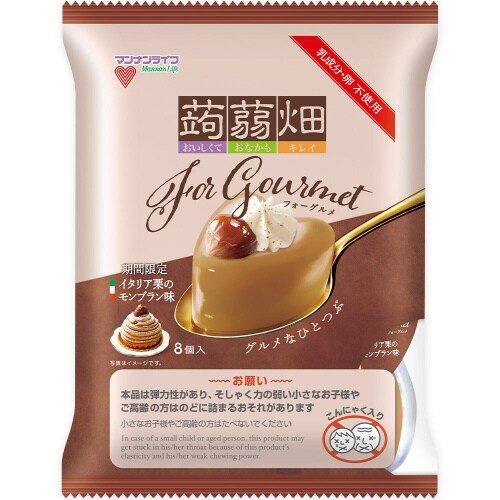 マンナンライフ 蒟蒻畑モンブラン12袋