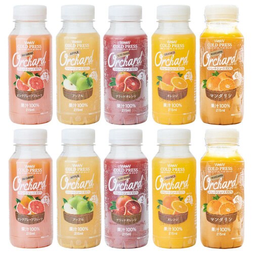 【冷蔵】コールドプレス ストレート 5種各2本