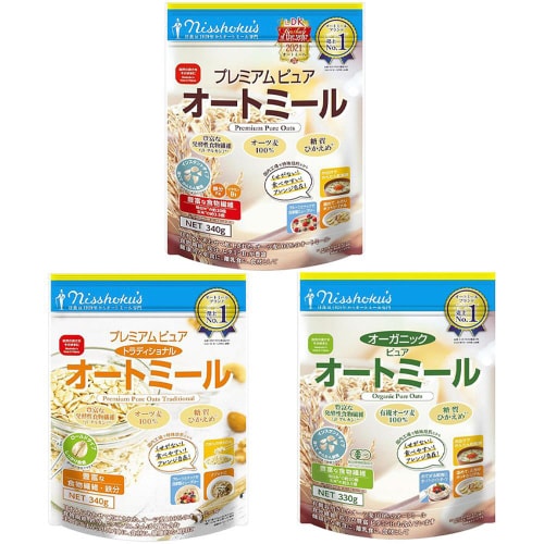 日食 オートミール アソート 3種各1個