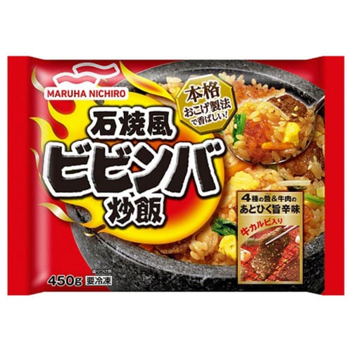 【冷凍】マルハニチロ 石焼風ビビンバ炒飯12個