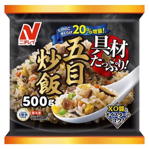 【冷凍】ニチレイ 具材たっぷり五目炒飯 12袋
