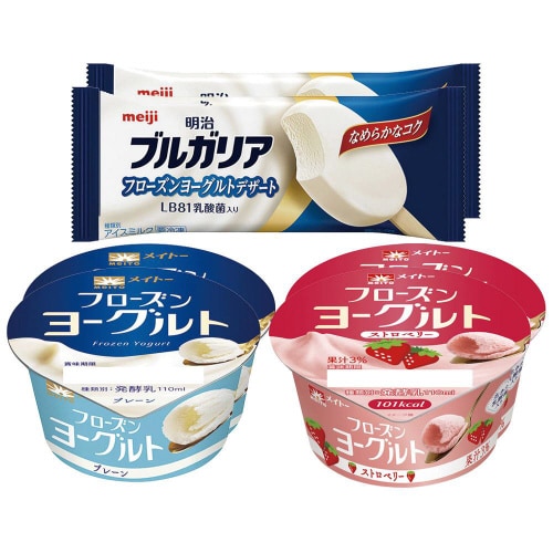 【アイス】ブルガリアフローズンヨーグルト各2個