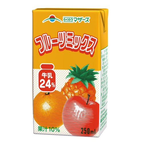 らくのうマザーズ フルーツミックス 24本