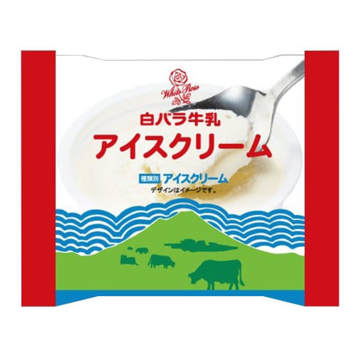 【アイス】大山乳業 白バラ牛乳アイスクリーム24個