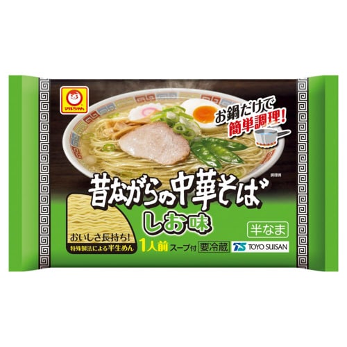 【冷蔵】東水マルちゃん昔ながらの中華そば塩10袋