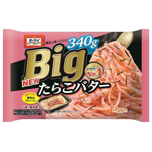 【冷凍】オーマイ Big たらこバター 6個