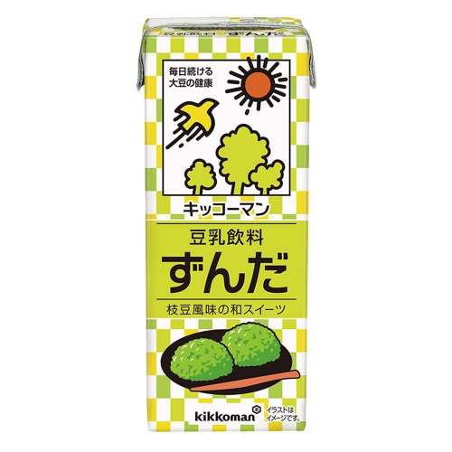 キッコーマンソイ 豆乳飲料ずんだ200ml18本