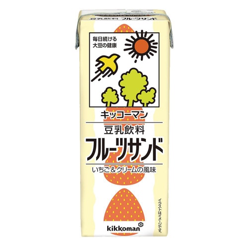 キッコーマン豆乳飲料フルーツサンド200ml18本