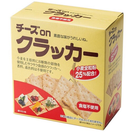 【冷蔵】チェスコ チーズonクラッカー 5枚×4袋
