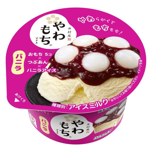 【アイス】井村屋 やわもちアイス バニラ24個