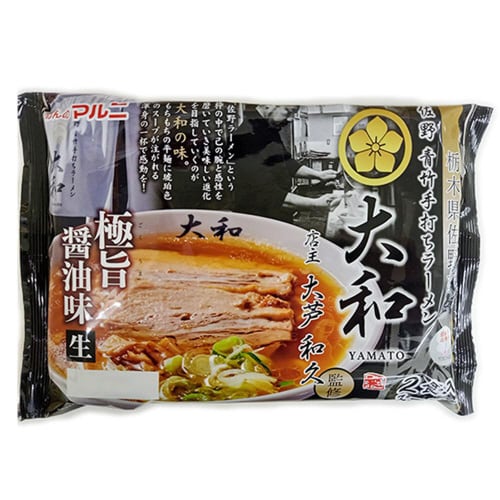 マルニ 栃木佐野ラーメン大和監修あっさり醤油 8個