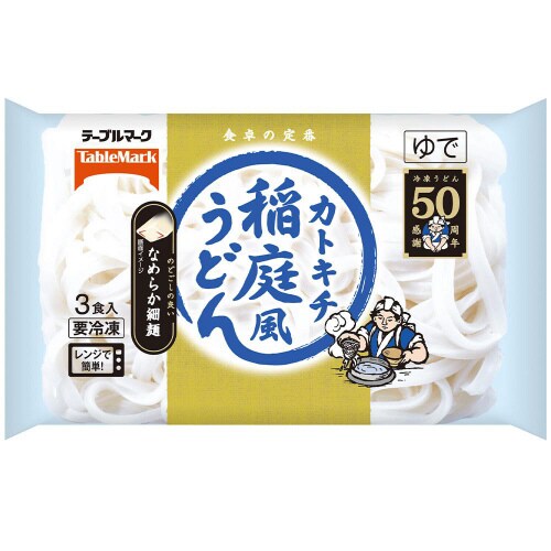 【冷凍】テーブルマーク 稲庭風うどん3食 12個