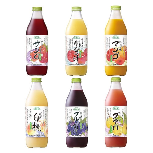 マルカイ 順造選 フルーツジュース1000ml6種