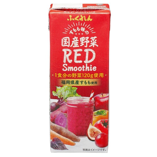 ふくれん 国産野菜レッドスムージー200ml24本