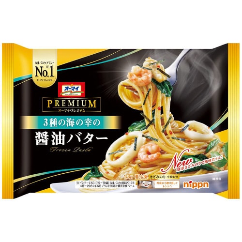 【冷凍】オーマイプレミアム海の幸の醤油バター12個