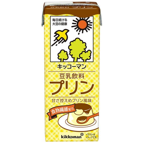 キッコーマンソイ 豆乳飲料 プリン200ml18個