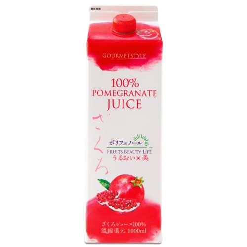 雄山 ざくろジュース 100% 1000ml6本