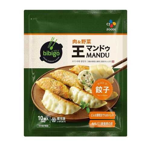 【冷凍】ビビゴ王マンドゥ肉&野菜 16袋