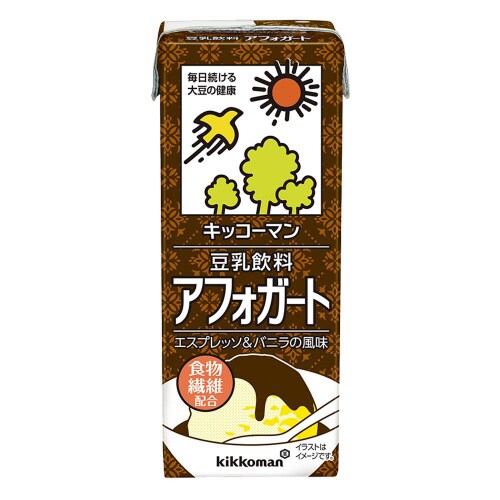 キッコーマン豆乳飲料アフォガート200ml18本