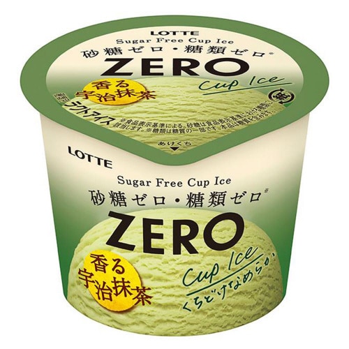 【アイス】ロッテZEROミニカップ宇治抹茶24個