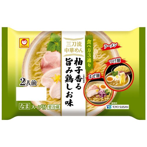 【冷蔵】東水三刀流中華めんゆず香る旨み鶏しお6袋