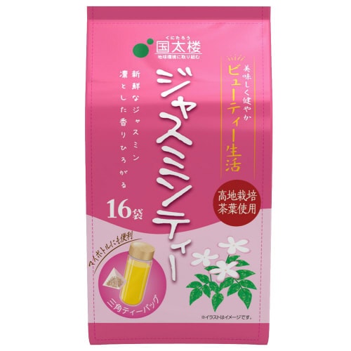 国太楼 ジャスミンティー三角ティーバッグ 6個