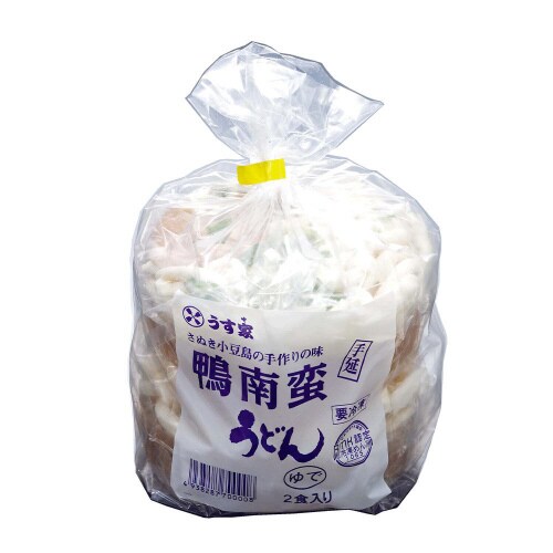 【冷凍】うす家 鴨南蛮手延うどん 2食入10袋