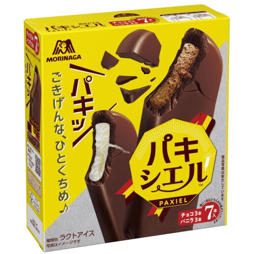 【アイス】森永製菓 パキシエル 7本×9個