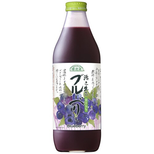 マルカイ 順造選 ブルーベリー1000ml×6個