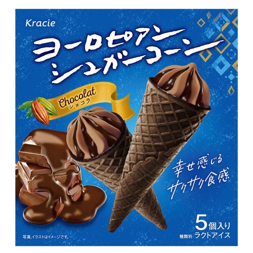 【アイス】ヨーロピアンシュガーコーンショコラ6箱