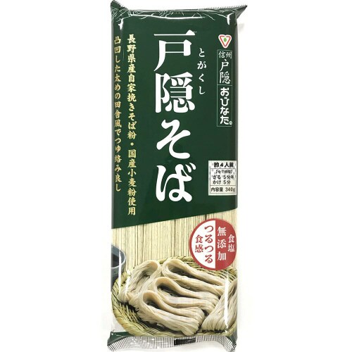 おびなた 戸隠そば 4束  340g×20個