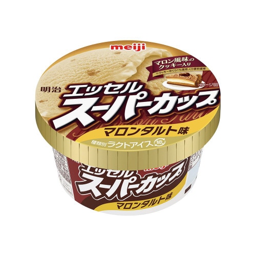 【アイス】明治スーパーカップ マロンタルト24個