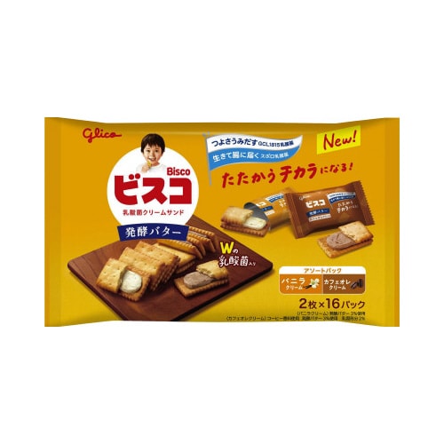 ビスコ発酵バターアソートパック16袋入