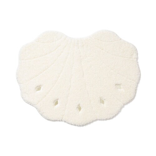 シェル トイレマット 460×600 ホワイト×2