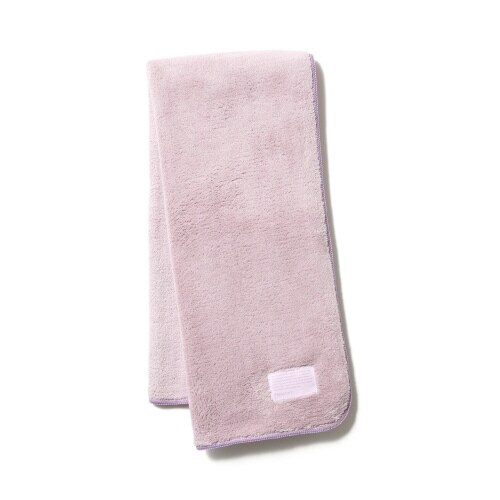マイクロファイバーフェイスタオル ピンク×3