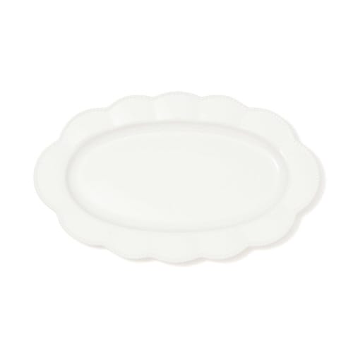 ブランシェ オーバルプレート フラワー×3