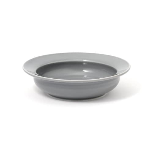 美濃焼 すくいやすい ボウル M グレー×3