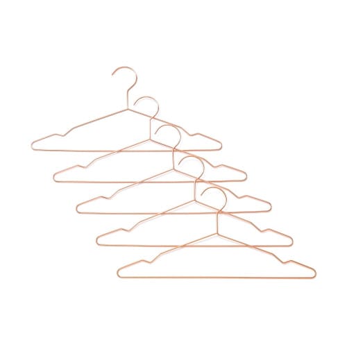 オールローズ ハンガー ピンクゴールド 5本×3