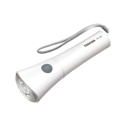 LED懐中電灯 ホワイト 単2形2本(電池別)