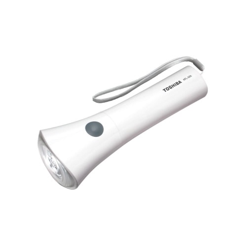 LED懐中電灯 ホワイト 単3形2本(電池別)