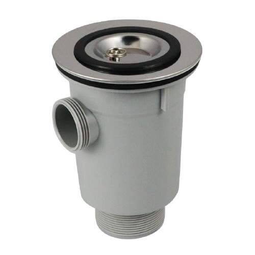 小型ゴミ収納器付防臭排水トラップ(50A)2吋