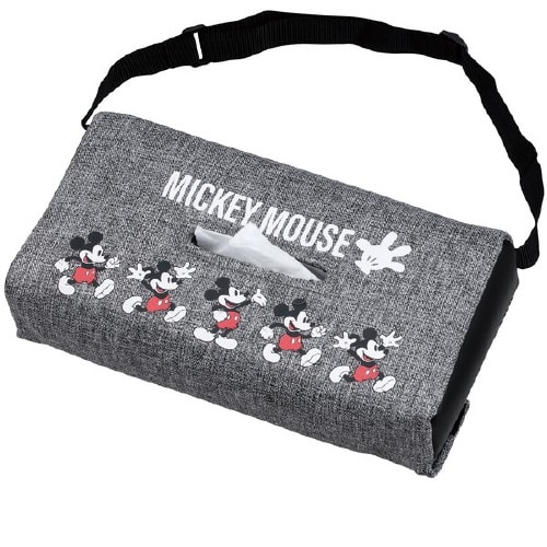 ファンシー ミッキーファブリック ティッシュカバー