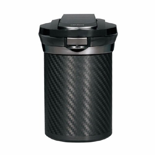 愛煙缶プレミアム カーボン調BK